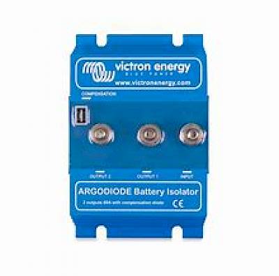 What Do I Connect to the Battery Isolator?