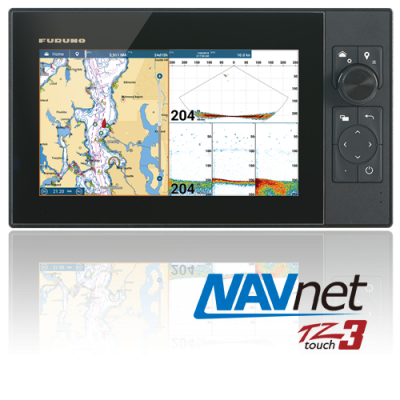 FURUNO TZT9T9" Chartplotter (touchscreen), built-in sounder