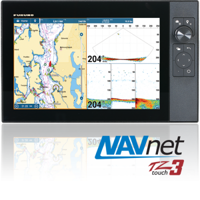 FURUNO TZT12F 12" Chartplotter (touchscreen), built-in sounder