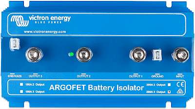 Victron ArgoFET Battery Isolator 200-3 (100 Amps, 3 Batts)