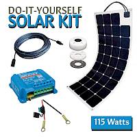 115 Watt Flexible Panel DIY Kit