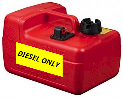 Roton Portable 3 gal Diesel Fuel Tank