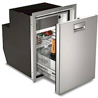 DW51 OCX2 Stainless 1-Drawer Fridge w/Freezer